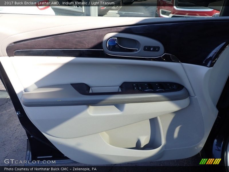 Iridium Metallic / Light Titanium 2017 Buick Enclave Leather AWD