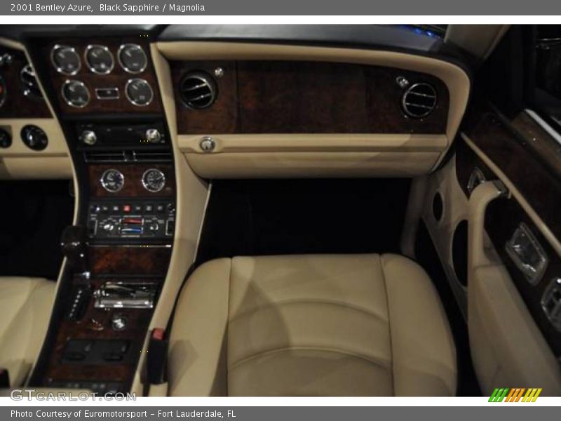 Black Sapphire / Magnolia 2001 Bentley Azure
