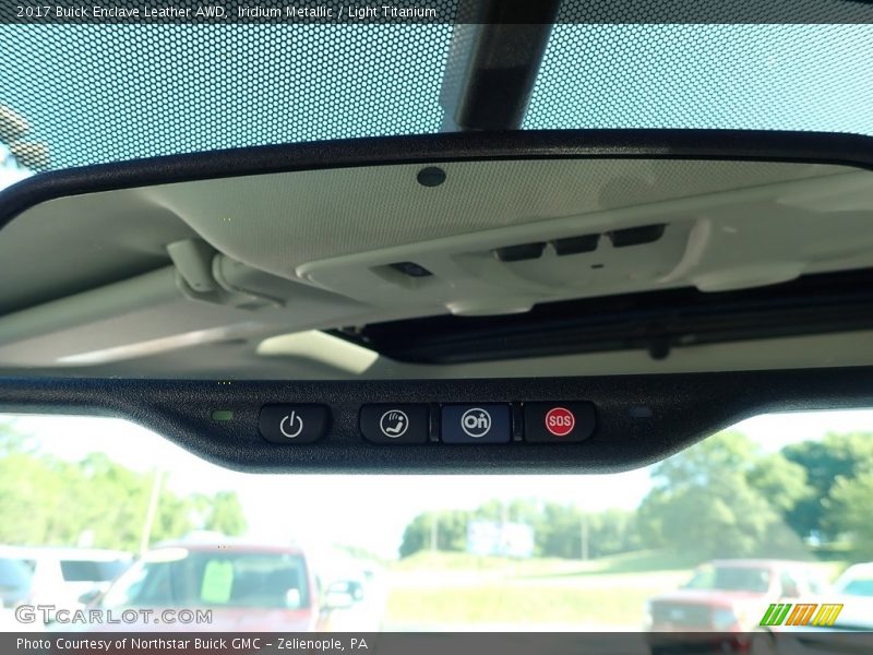 Iridium Metallic / Light Titanium 2017 Buick Enclave Leather AWD