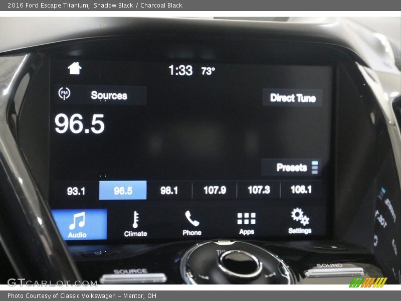 Shadow Black / Charcoal Black 2016 Ford Escape Titanium