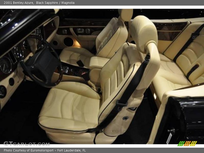 Black Sapphire / Magnolia 2001 Bentley Azure