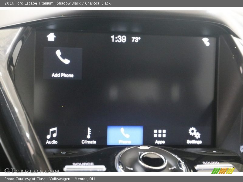 Shadow Black / Charcoal Black 2016 Ford Escape Titanium
