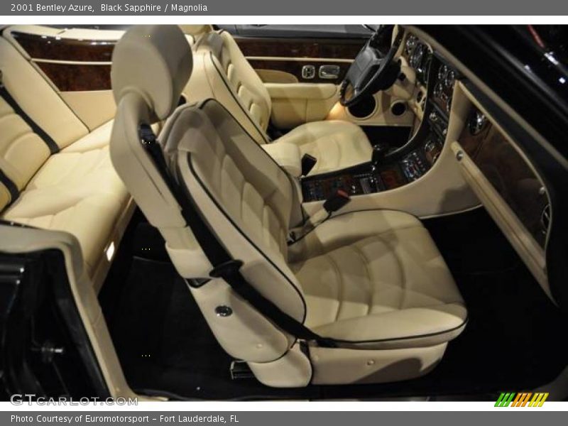 Black Sapphire / Magnolia 2001 Bentley Azure