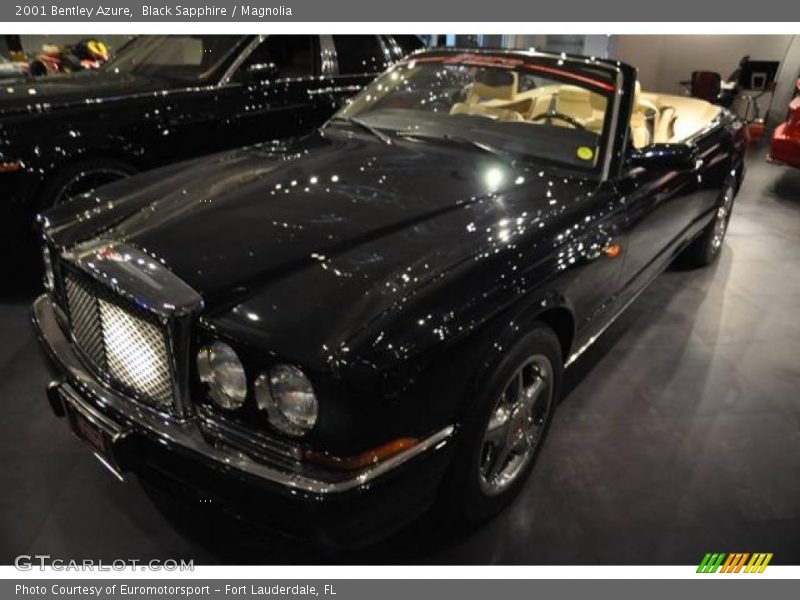 Black Sapphire / Magnolia 2001 Bentley Azure