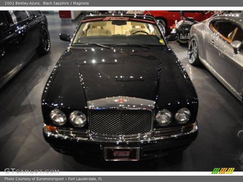 Black Sapphire / Magnolia 2001 Bentley Azure