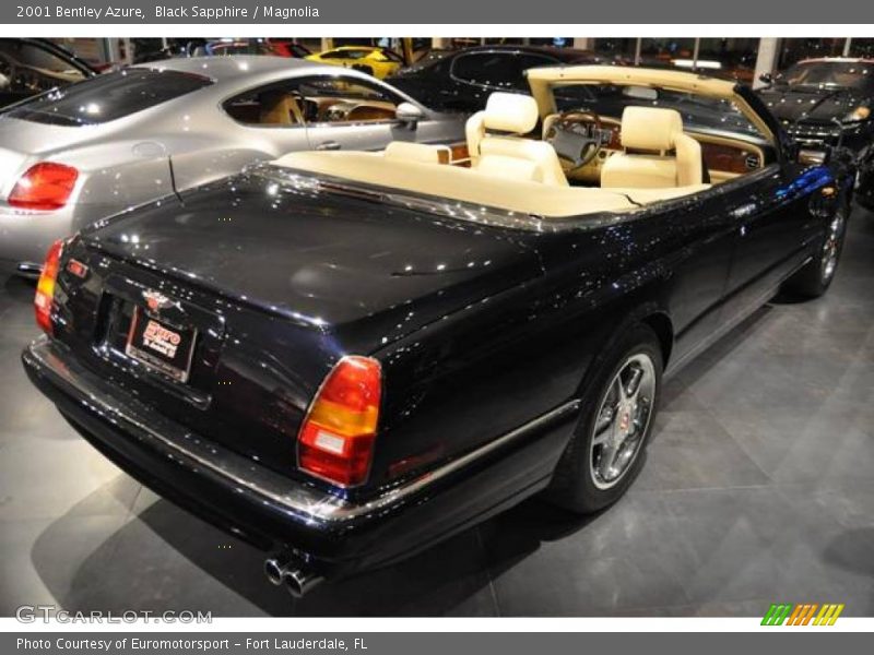 Black Sapphire / Magnolia 2001 Bentley Azure