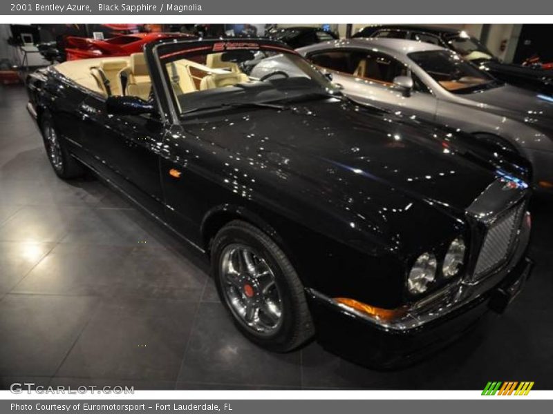 Black Sapphire / Magnolia 2001 Bentley Azure