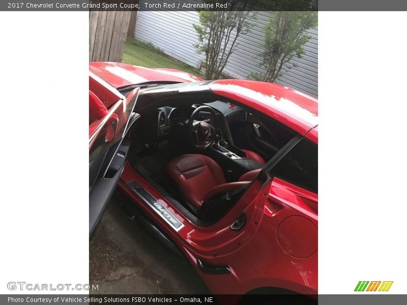 Torch Red / Adrenaline Red 2017 Chevrolet Corvette Grand Sport Coupe