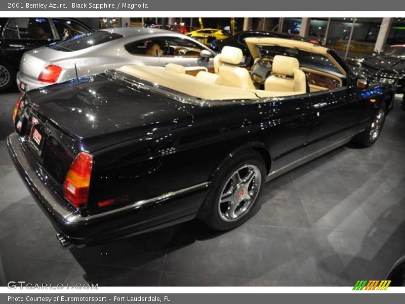 Black Sapphire / Magnolia 2001 Bentley Azure