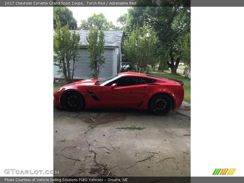 Torch Red / Adrenaline Red 2017 Chevrolet Corvette Grand Sport Coupe