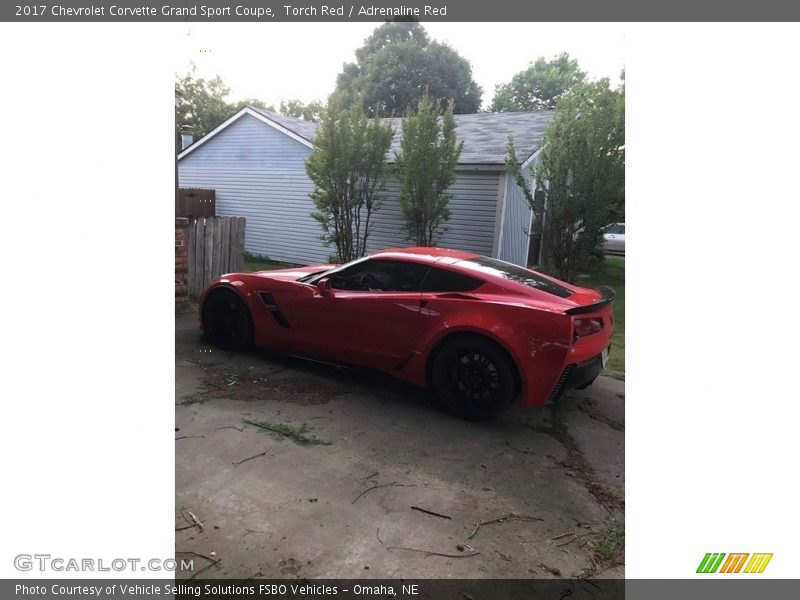 Torch Red / Adrenaline Red 2017 Chevrolet Corvette Grand Sport Coupe