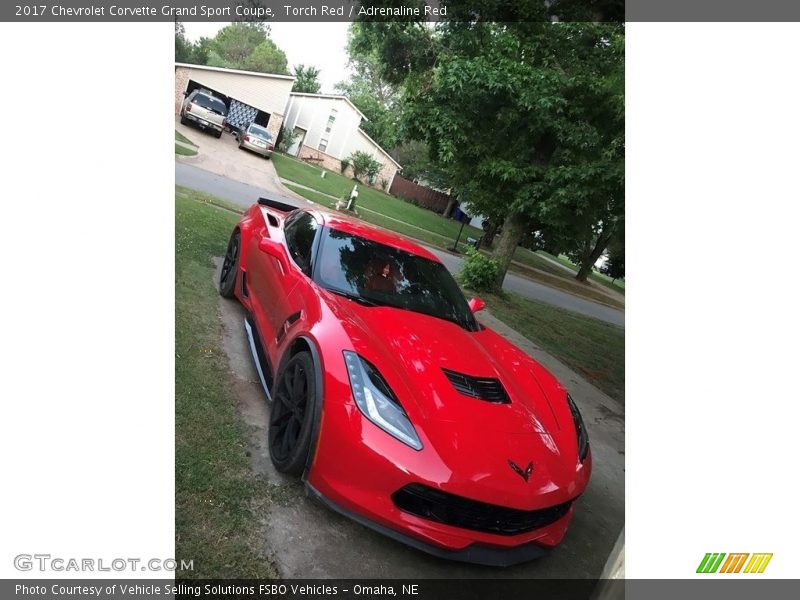 Torch Red / Adrenaline Red 2017 Chevrolet Corvette Grand Sport Coupe
