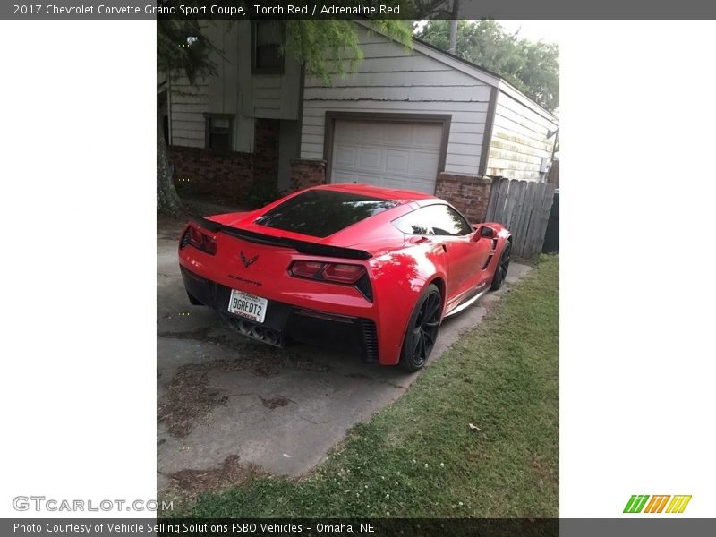 Torch Red / Adrenaline Red 2017 Chevrolet Corvette Grand Sport Coupe