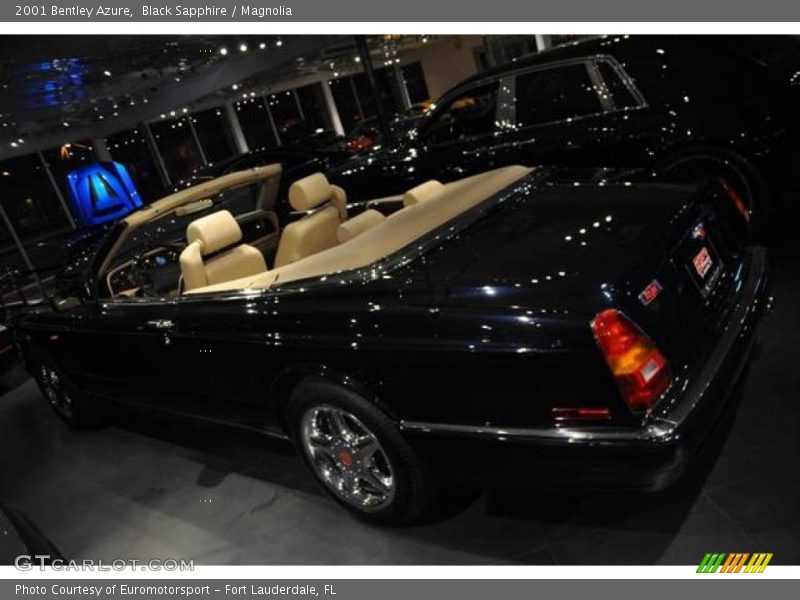 Black Sapphire / Magnolia 2001 Bentley Azure