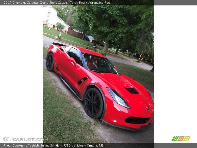 Torch Red / Adrenaline Red 2017 Chevrolet Corvette Grand Sport Coupe