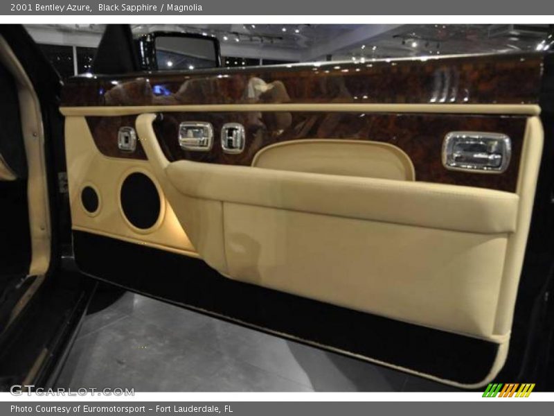 Black Sapphire / Magnolia 2001 Bentley Azure