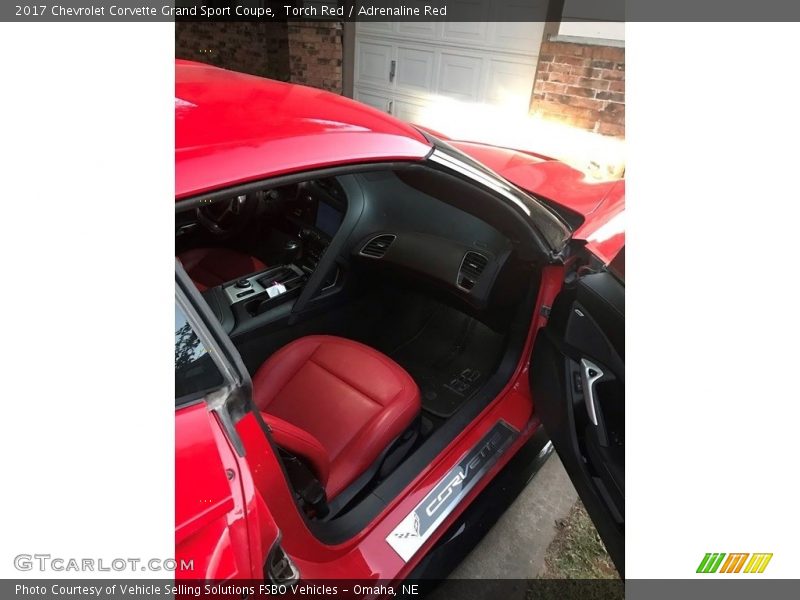 Torch Red / Adrenaline Red 2017 Chevrolet Corvette Grand Sport Coupe