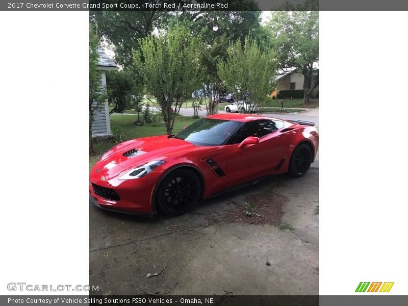 Torch Red / Adrenaline Red 2017 Chevrolet Corvette Grand Sport Coupe