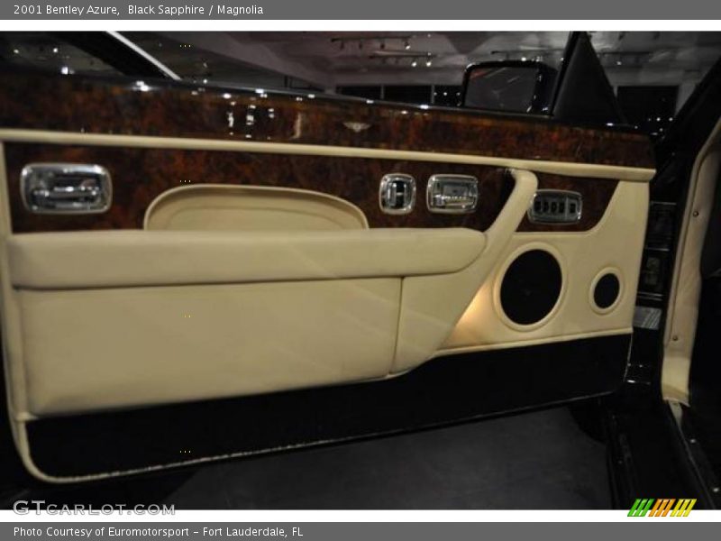 Black Sapphire / Magnolia 2001 Bentley Azure