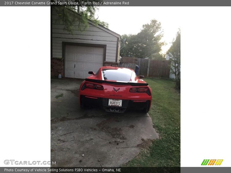 Torch Red / Adrenaline Red 2017 Chevrolet Corvette Grand Sport Coupe