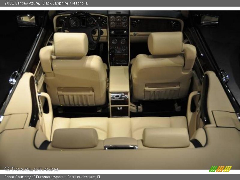Black Sapphire / Magnolia 2001 Bentley Azure