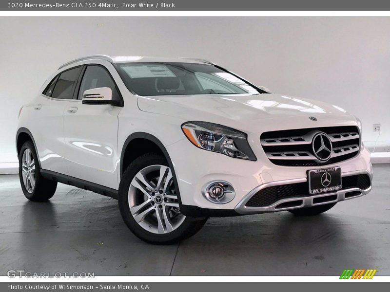 Polar White / Black 2020 Mercedes-Benz GLA 250 4Matic
