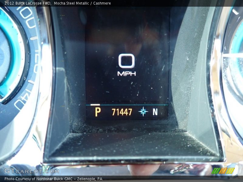 Mocha Steel Metallic / Cashmere 2012 Buick LaCrosse FWD