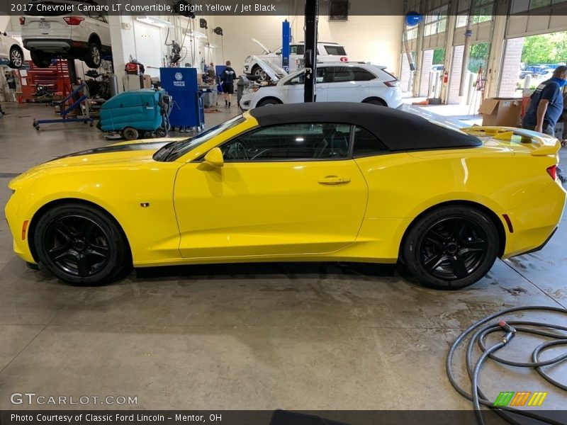  2017 Camaro LT Convertible Bright Yellow