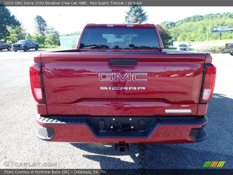 Red Quartz Tintcoat / Jet Black 2020 GMC Sierra 1500 Elevation Crew Cab 4WD