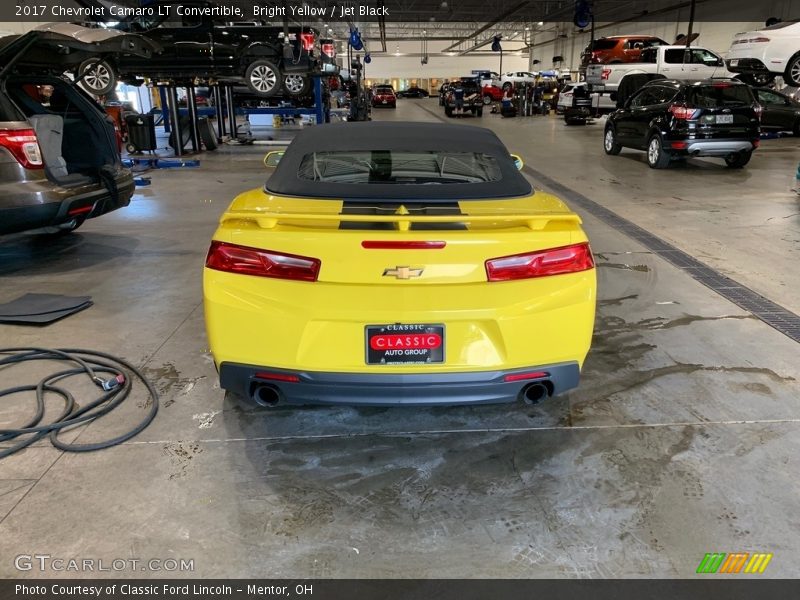 Bright Yellow / Jet Black 2017 Chevrolet Camaro LT Convertible