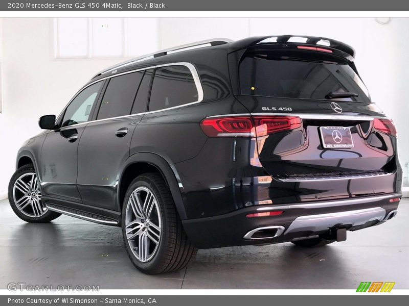 Black / Black 2020 Mercedes-Benz GLS 450 4Matic