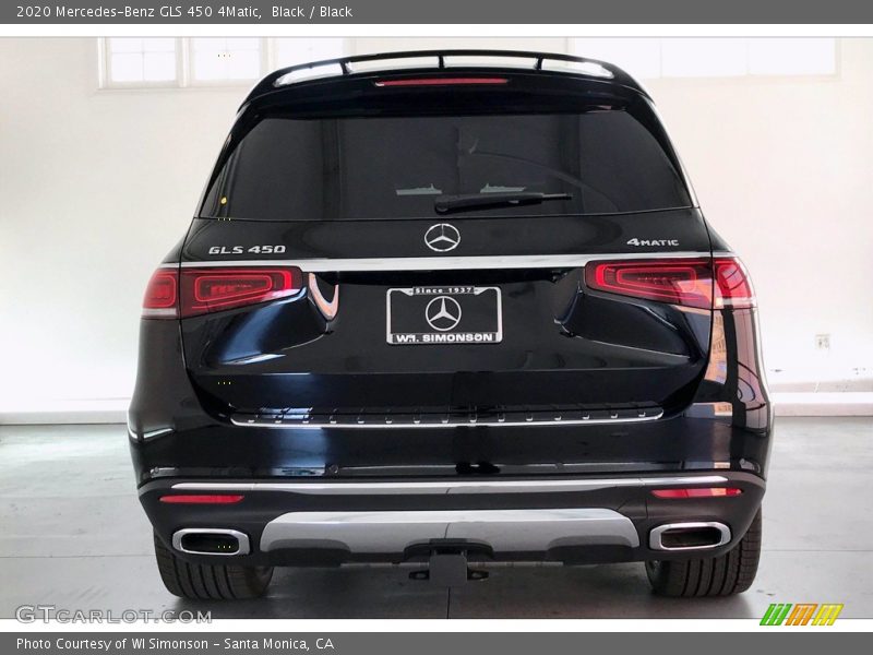 Black / Black 2020 Mercedes-Benz GLS 450 4Matic