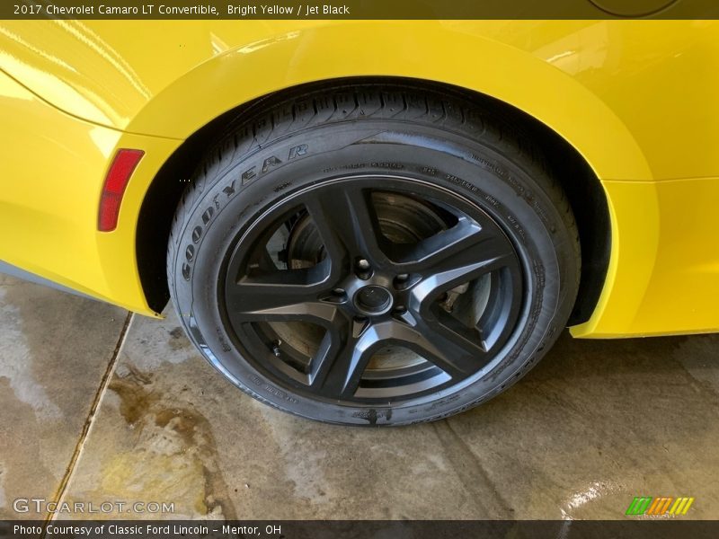 Bright Yellow / Jet Black 2017 Chevrolet Camaro LT Convertible