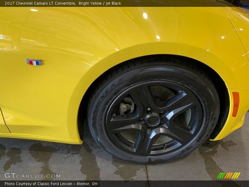 Bright Yellow / Jet Black 2017 Chevrolet Camaro LT Convertible