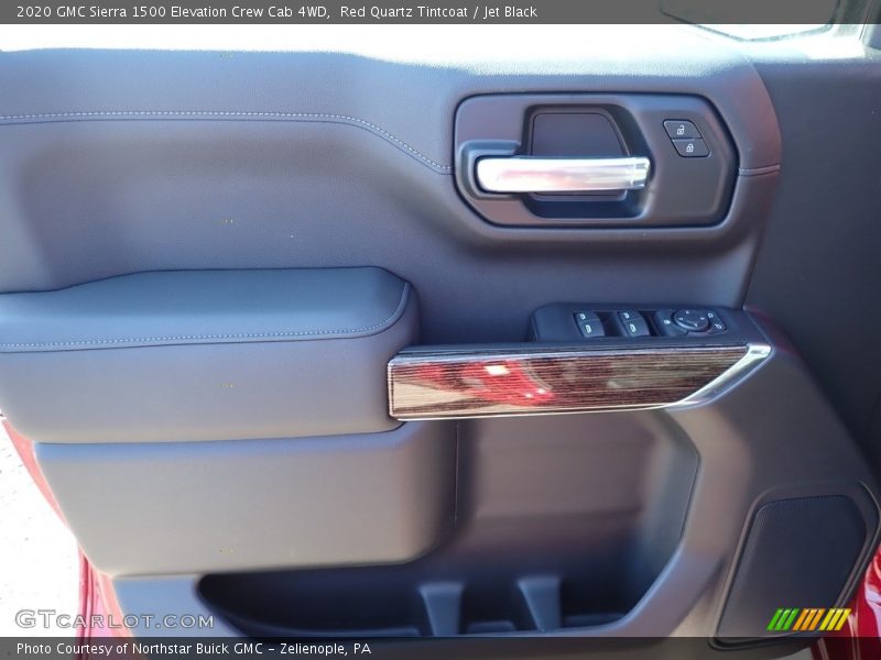 Red Quartz Tintcoat / Jet Black 2020 GMC Sierra 1500 Elevation Crew Cab 4WD