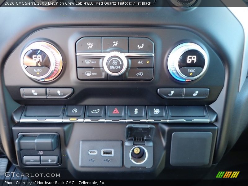 Controls of 2020 Sierra 1500 Elevation Crew Cab 4WD