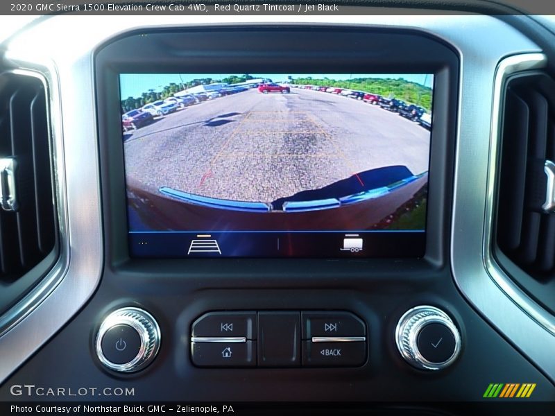 Red Quartz Tintcoat / Jet Black 2020 GMC Sierra 1500 Elevation Crew Cab 4WD