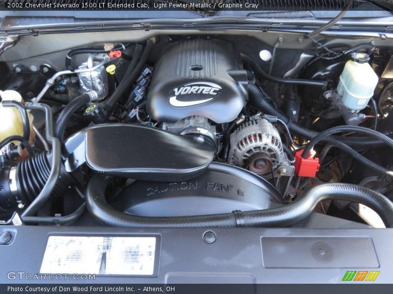  2002 Silverado 1500 LT Extended Cab Engine - 5.3 Liter OHV 16 Valve Vortec V8