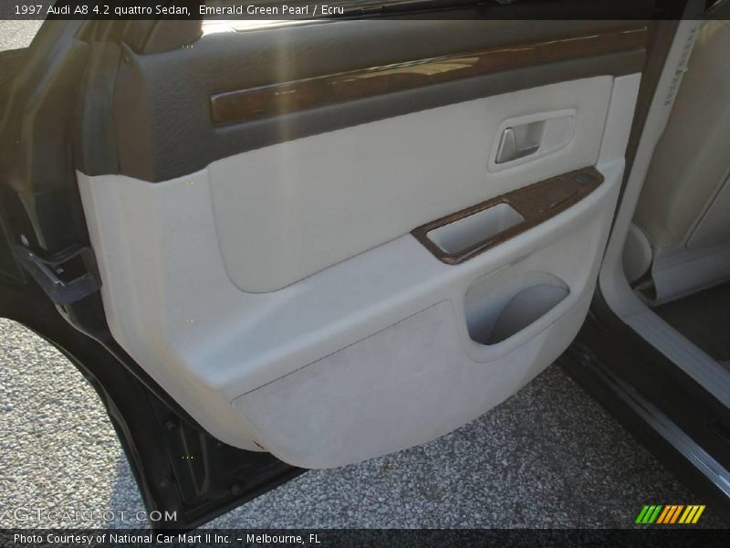 Emerald Green Pearl / Ecru 1997 Audi A8 4.2 quattro Sedan