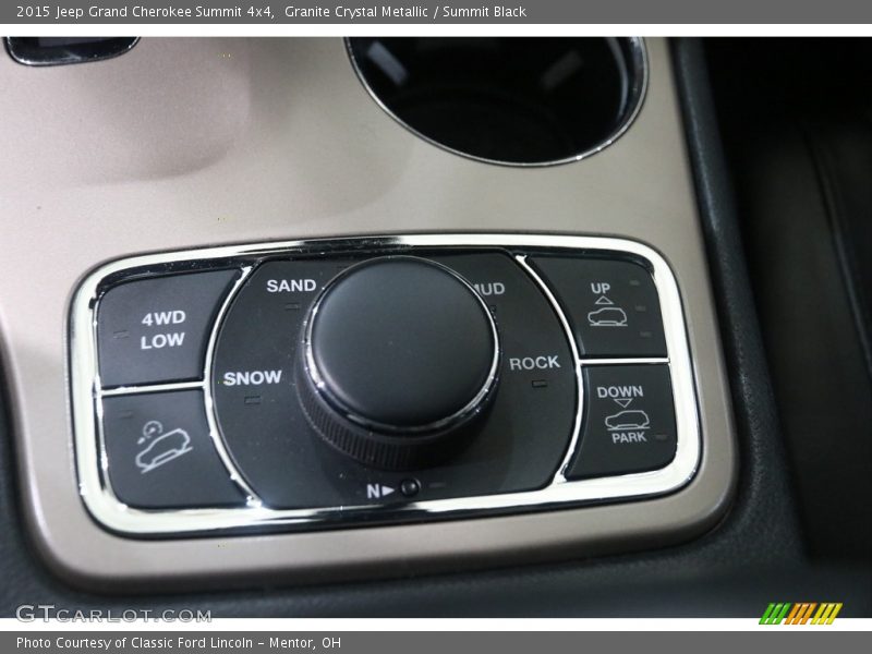 Granite Crystal Metallic / Summit Black 2015 Jeep Grand Cherokee Summit 4x4