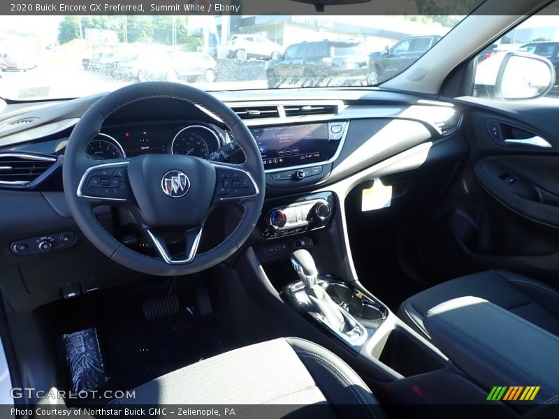 Summit White / Ebony 2020 Buick Encore GX Preferred