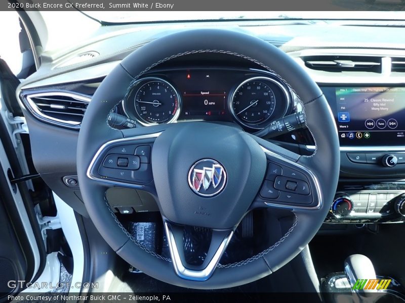 Summit White / Ebony 2020 Buick Encore GX Preferred