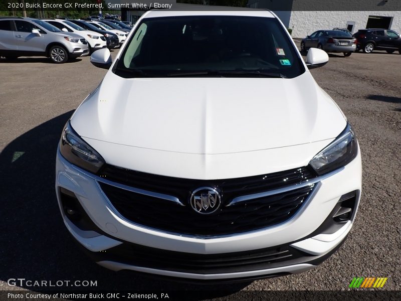Summit White / Ebony 2020 Buick Encore GX Preferred