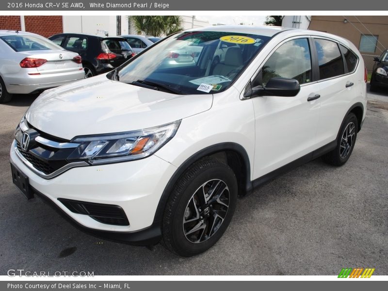  2016 CR-V SE AWD White Diamond Pearl
