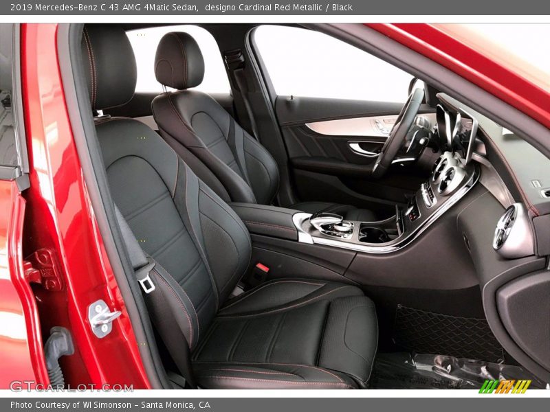 designo Cardinal Red Metallic / Black 2019 Mercedes-Benz C 43 AMG 4Matic Sedan