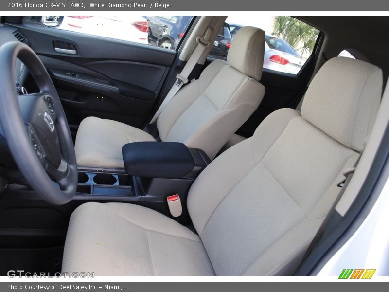 Front Seat of 2016 CR-V SE AWD