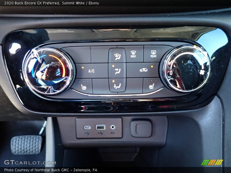 Summit White / Ebony 2020 Buick Encore GX Preferred