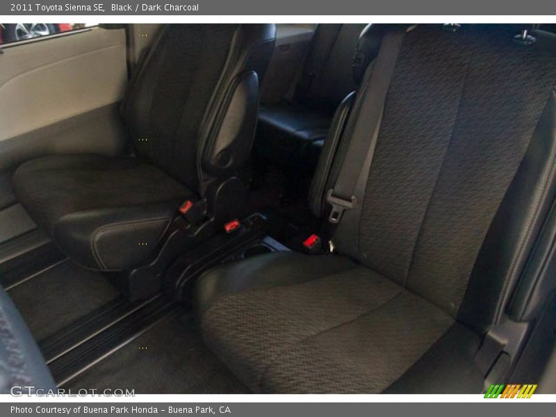 Black / Dark Charcoal 2011 Toyota Sienna SE