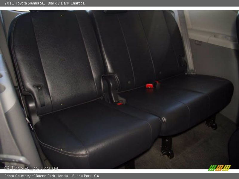 Black / Dark Charcoal 2011 Toyota Sienna SE
