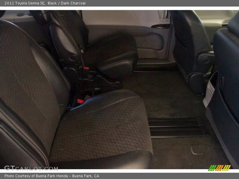 Black / Dark Charcoal 2011 Toyota Sienna SE